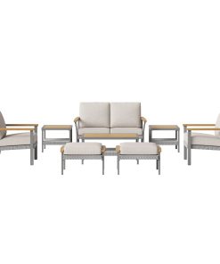 Sencillo Collection -8 Piece Patio Furniture Set