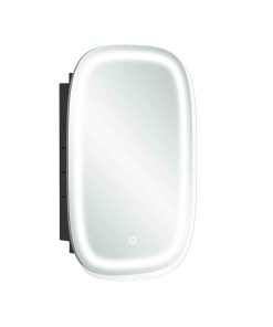 Wall-Mounted Cabinet with Mirror and Lights