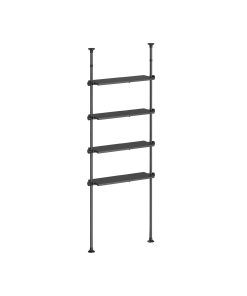 4-Tier Metal Over-the-Toilet Storage Shelf