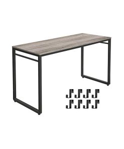 Computer Desk. Office Desk with 8 Hooks. for Study. Home Office