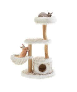 Modern Wood Cat Tree