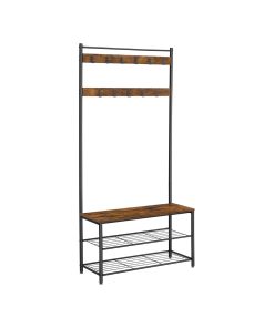 Hall Tree with Shoe Storage Bench