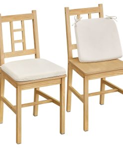 VASAGLE Dining Chairs. Set of 2. Kitchen and Dining Room Chairs. Dinner Chairs