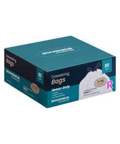 SONGMICS Trash Bags for 2.6-Gallon (10 L) Trash Cans. 80 Count