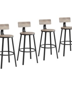 VASAGLE Bar Stools Set of 4