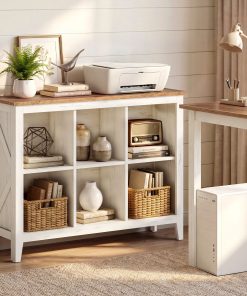 Farmhouse Cube Organizer with Legs