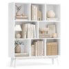 Mid-Century Modern 8-Cube Bookshelf