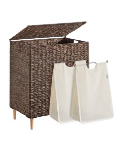 Laundry Hamper with Lid and Removable Washable Liners