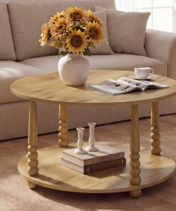 Mariel Round Storage Table