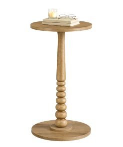 VASAGLE MARIEL Collection - Round Side Table. Small Drink End Table for Small Spaces. Accent Nightstand