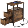 Slim Drawer Storage with Charger