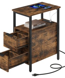 Slim Drawer Storage with Charger