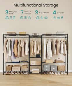 SONGMICS Portable Closet Wardrobe