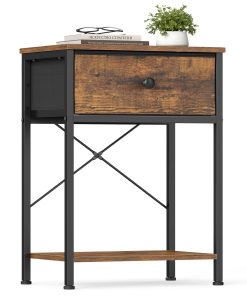Space Saving Bedroom Storage with Fabric Drawer