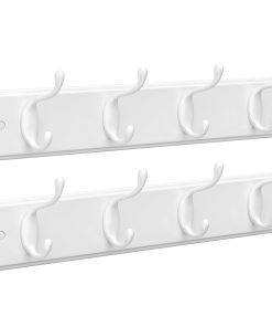 SONGMICS Set of 2 Wall-Mounted Coat Rack. Hook Rack
