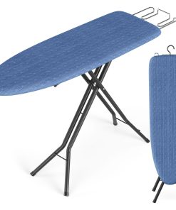 Adjustable Folding Ironing Board with Iron Rest