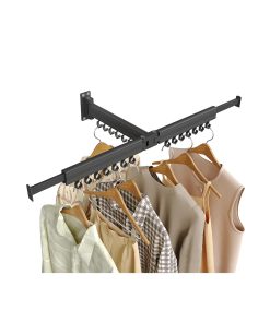 Clothes Drying Rack. Wall-Mounted Laundry Drying Rack