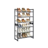 3-Tier Shoe Storage Rack with Adjustable Shelves