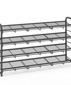 4 Tier Shoe Organizer Holds up to 20 Pairs of Shoes