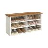 Liry Collection - Shoe Storage Bench with Optional Cushion