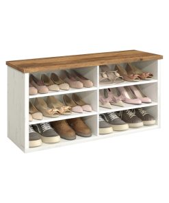 Liry Collection - Shoe Storage Bench with Optional Cushion