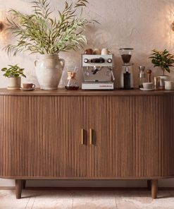 Mid Century Modern Sideboard with Adjustable Shelves