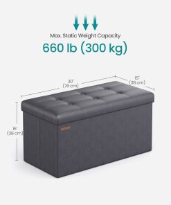 Mazie Collection - FOttoman with Storage