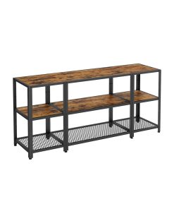 TV Stand with Open Storage Shelves