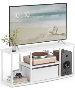 SONGMICS HOME Superfast Toolless Assembly. TV Stand for TVs up to 50 Inches
