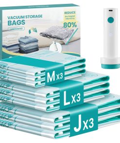 Vacuum bags with electric pump
