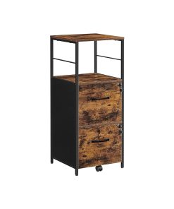 VASAGLE File Cabinet for Home Office. 2-Drawer Filing Cabinet with Lock