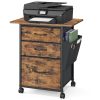 VASAGLE Rolling File Cabinet .Printer Stand