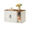 Litter Box Enclosure with Double Doors