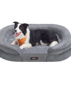 Feandrea Orthopedic Dog Bed. 36 Dog Couch with Removable Washable Cover