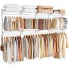 Adjustable closet organizer