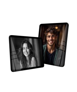 Modern Floating Picture Frame with Rounded Corners