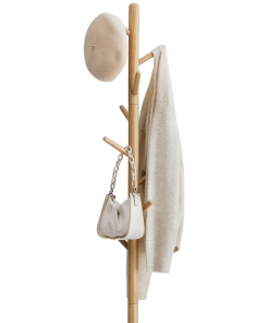 VASAGLE Perchero de Madera Maciza