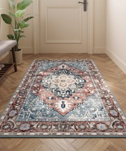 SONGMICS HOME Area Rug. Non-Slip Carpet. Traditional Vintage Style