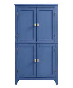 Helan Collection - Freestanding storage cabinet with adjustable shelves for bathroom