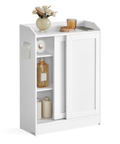 Slim Bathroom Storage Cabinet