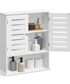 Wall-Mounted Bathroom Storage Cabinet