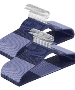 Plastic Non-Slip Clothes Hangers for Wardrobe Space Saving