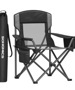 Folding Camping Chair with Adjustable Armrests