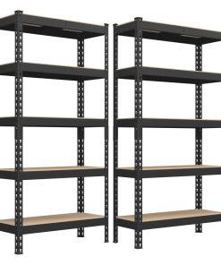 5-Tier Storage Shelves set of 2