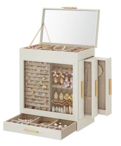 Jewelry Box with Glass Window