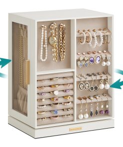 Jewelry Box 360° Rotating. Open Design
