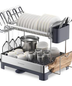 2-Tier Dish Drying Rack