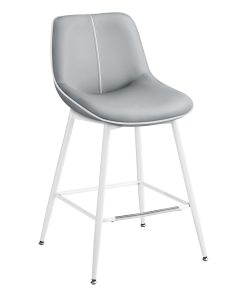 Synthetic Leather Bar Stools with Back
