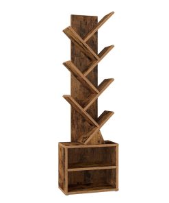 Custos Collection - Modern tree bookshelf with cabinet