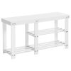 Bamboo Shoe Bench for Boots